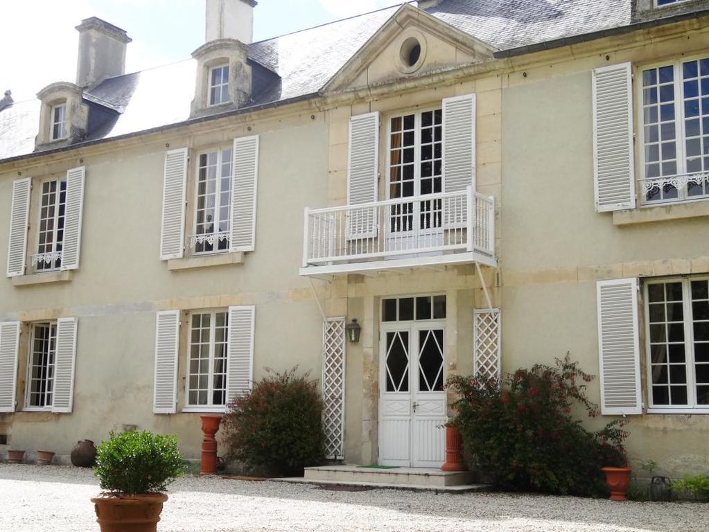 Le Logis Du Marais Lasson Exterior foto